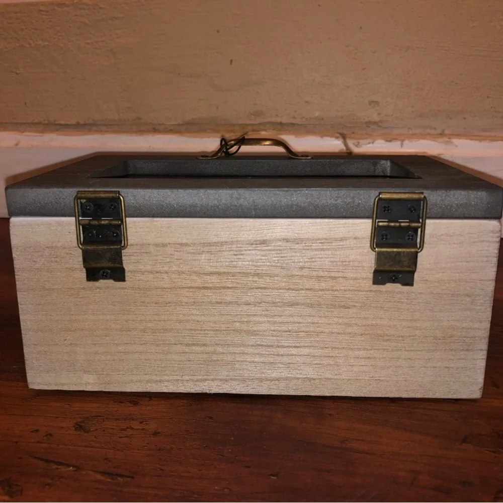 Rae Dunn “JEWELRY” Wooden Jewelry Box - NEW WITH TAGS